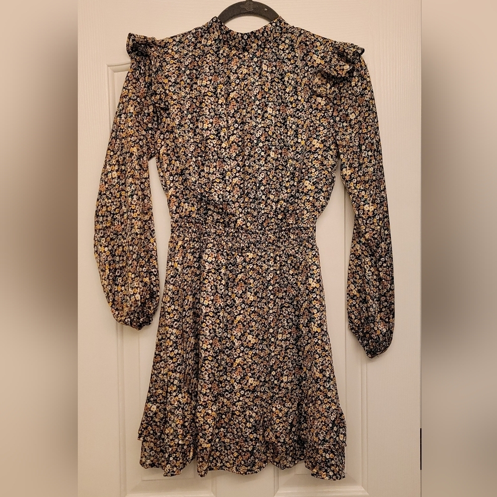 Anthropologie Sadie & Sage Boho Long Sleeve Dress